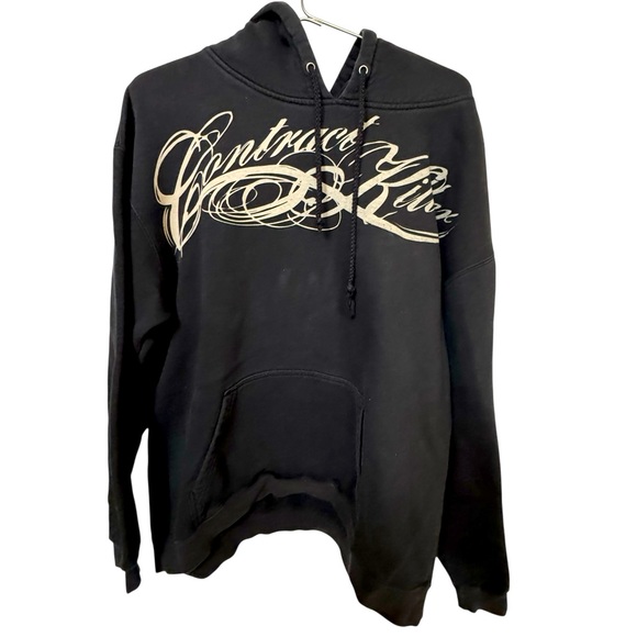 Hybrid Tech Contract Killer Paintball 2006 Black High End Hoodie Men’s XL RARE - Picture 1 of 8